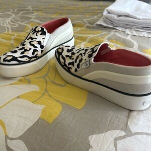 Luis Vuitton Animal Print Sneakers